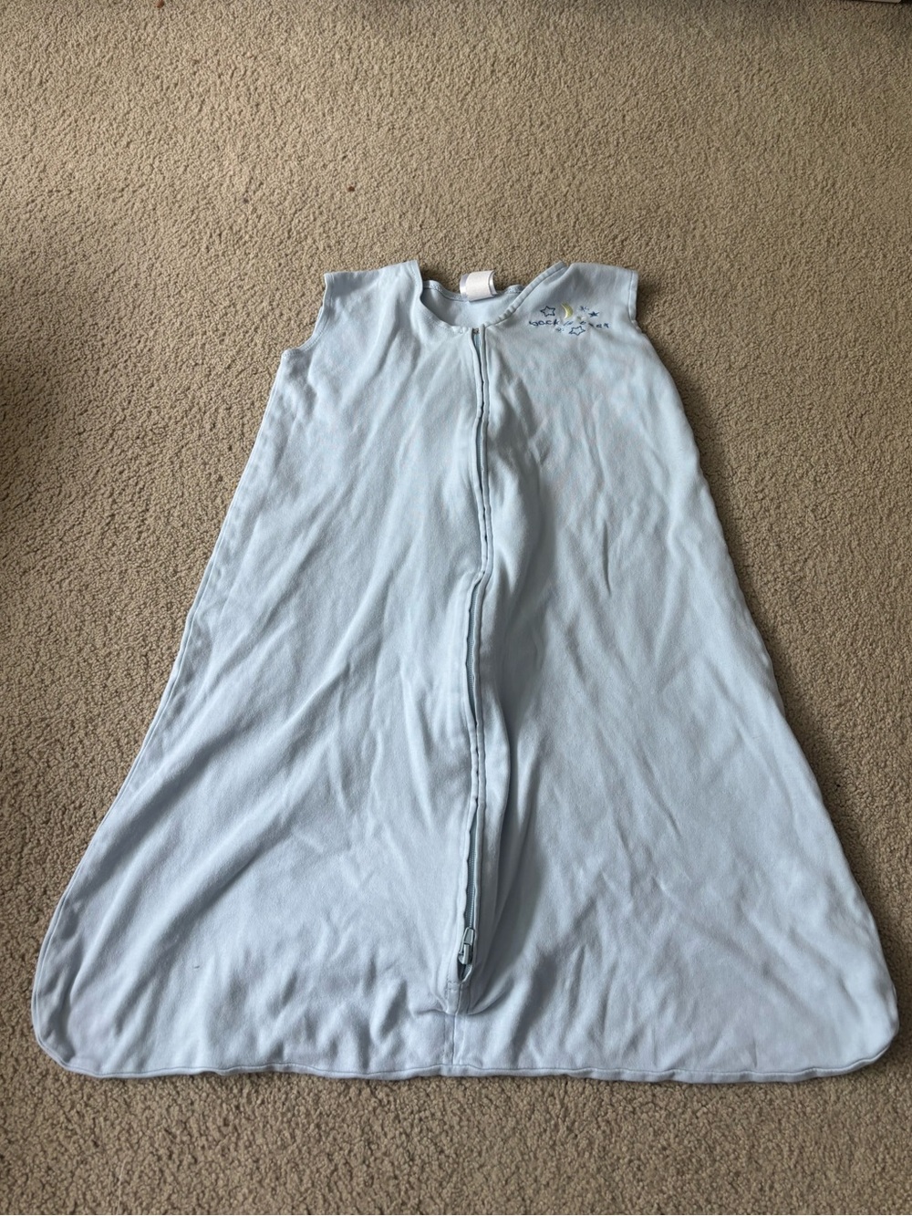 Halo Light Blue Sleeveless Infant Sleep Sack- Size Large 12-18 Months